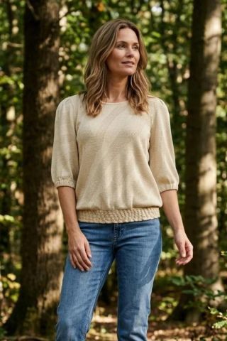 LYON BIG ANIMAL LUREX KNIT 26S2 U450 01 600 sand