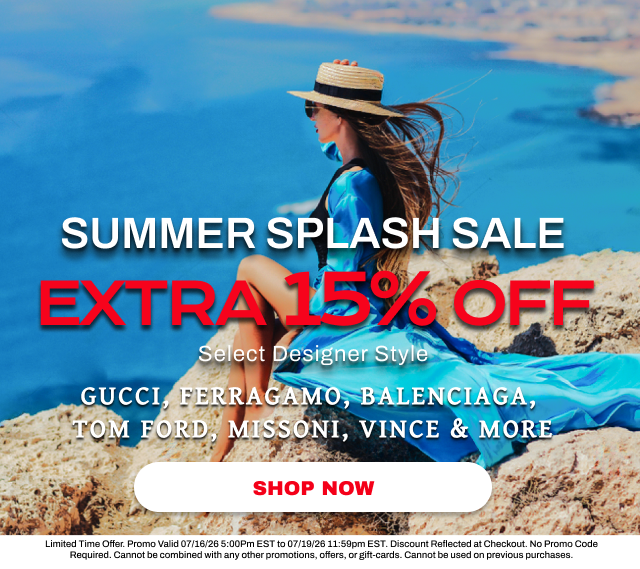 Extra 15% Off Select Styles