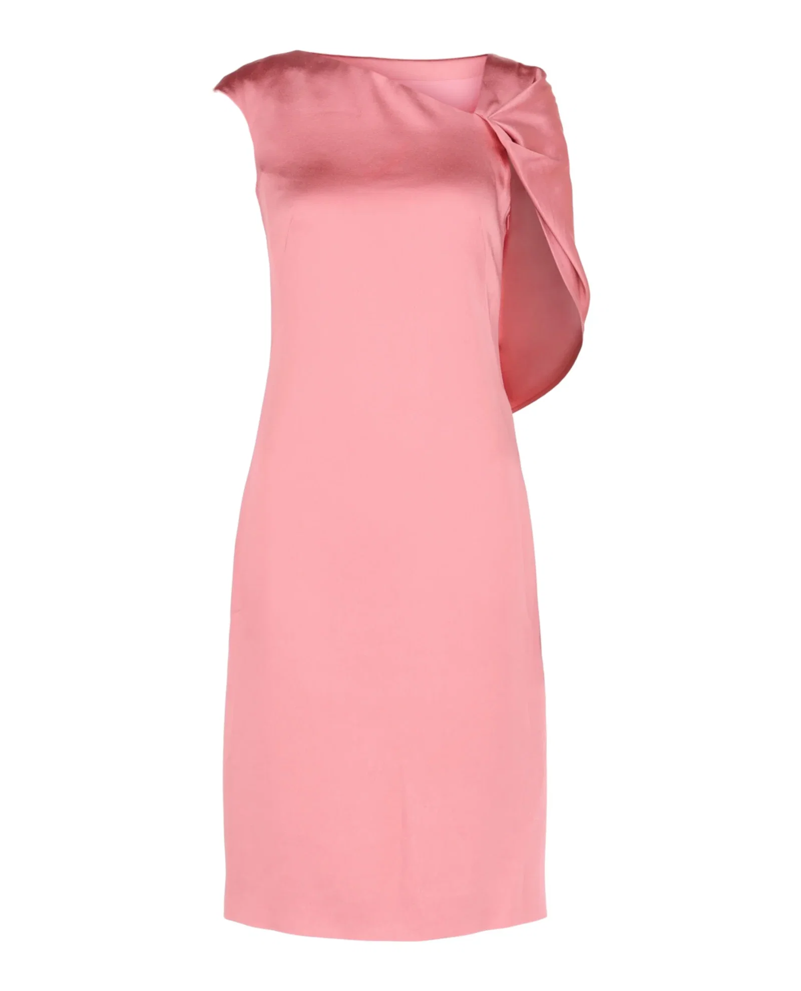 Image of Givenchy Asymmetric Draped Midi Dress