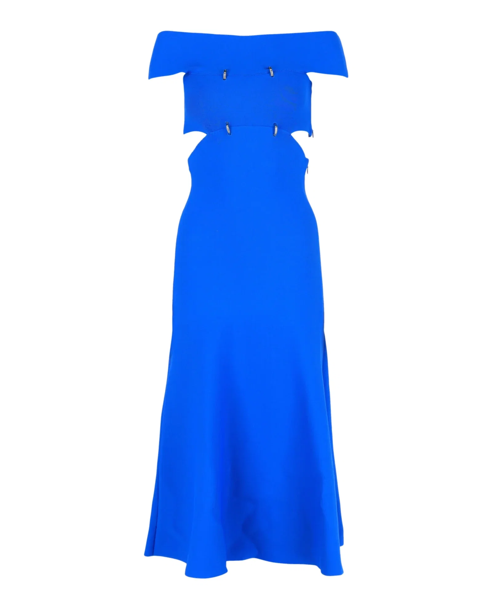 Image of Alexander McQueen Off-The-Shoulder Dress