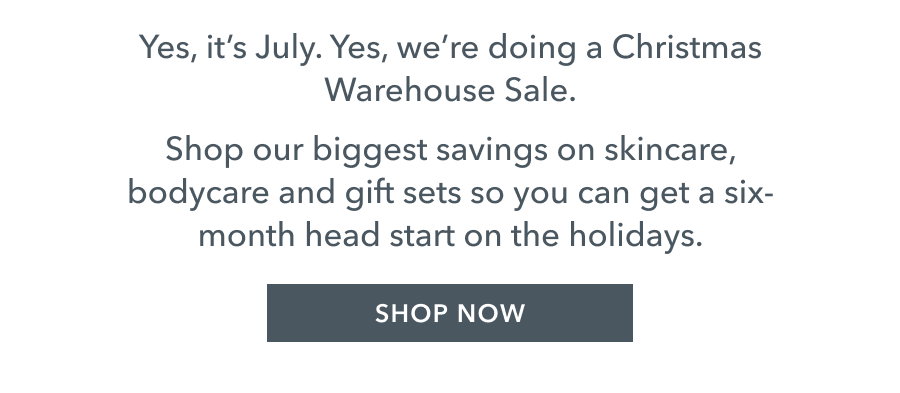 Yes, it's July. Yes, we're doing Christmas. Because honestly?