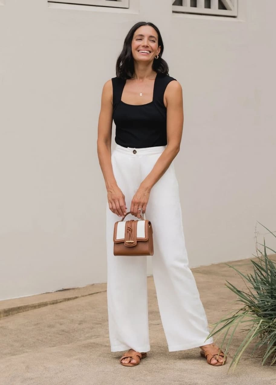 Estella Pant Ivory