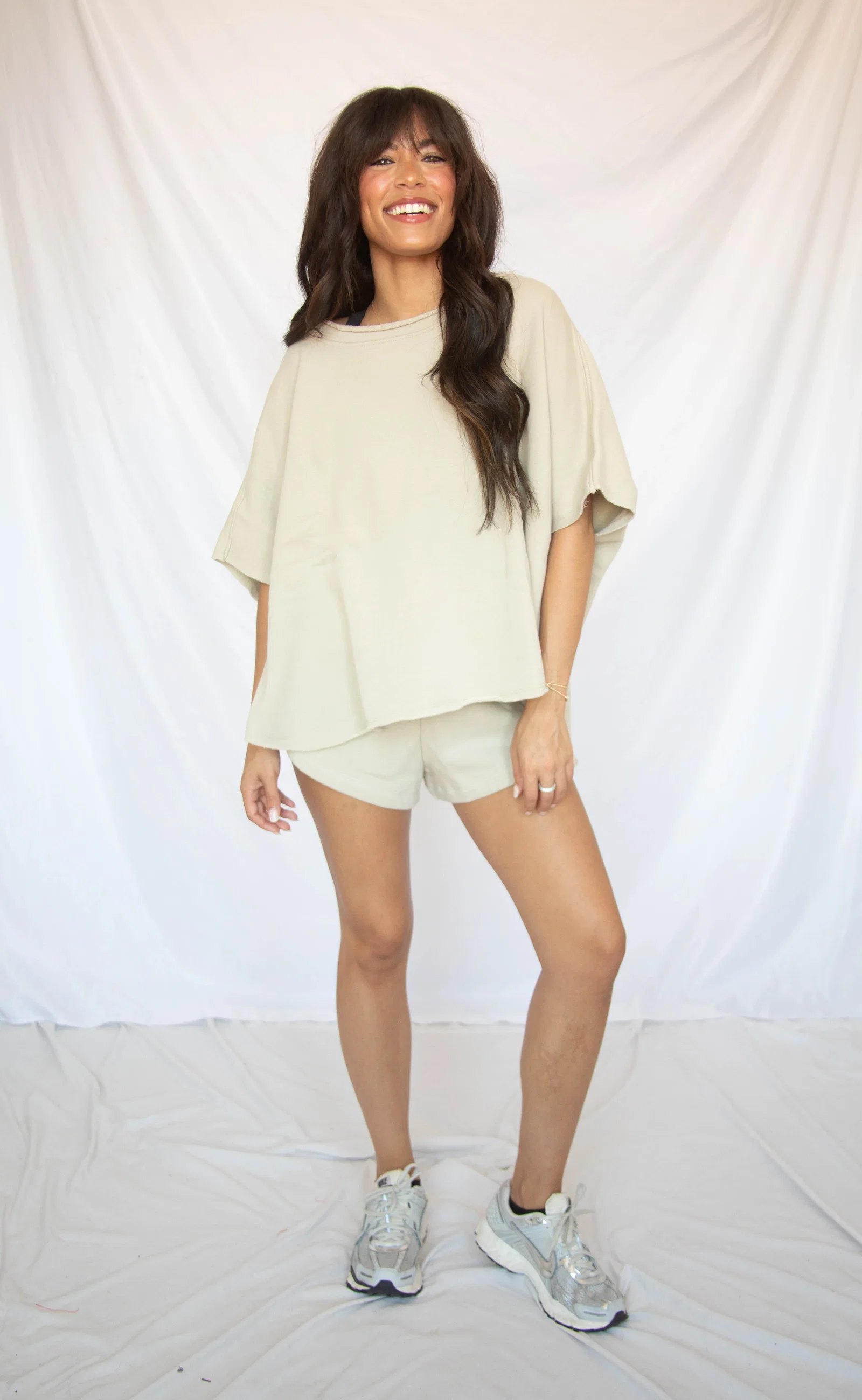 Image of on the move two piece set - light grey