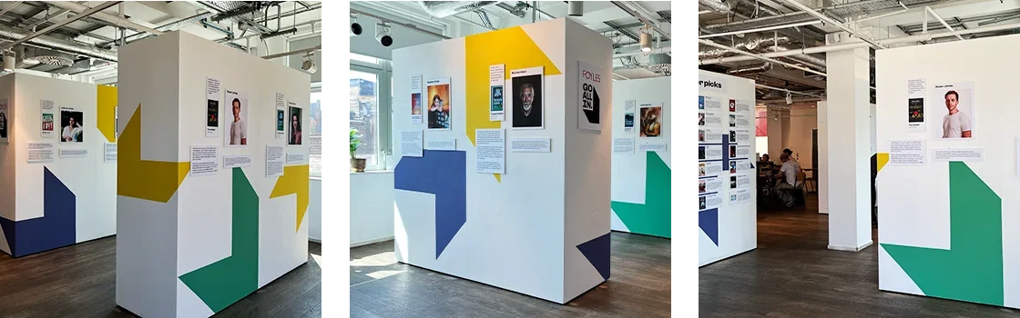 National Year of Reading Exhibition at Foyles Charing Cross Road