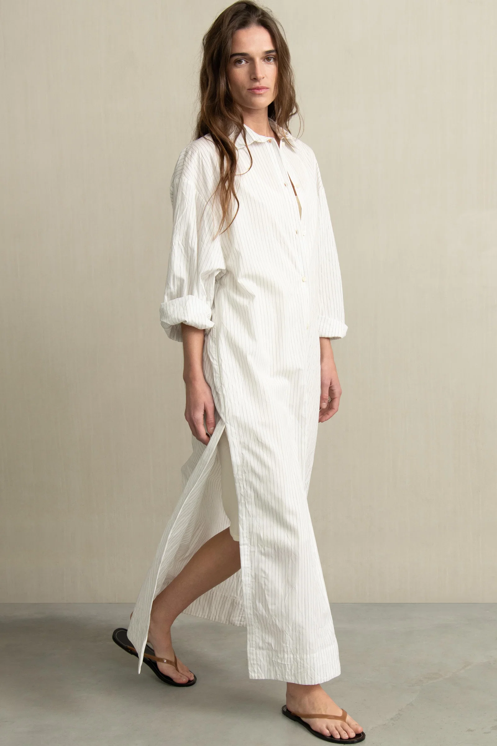 Image of SILA DRESS OFF WHITE