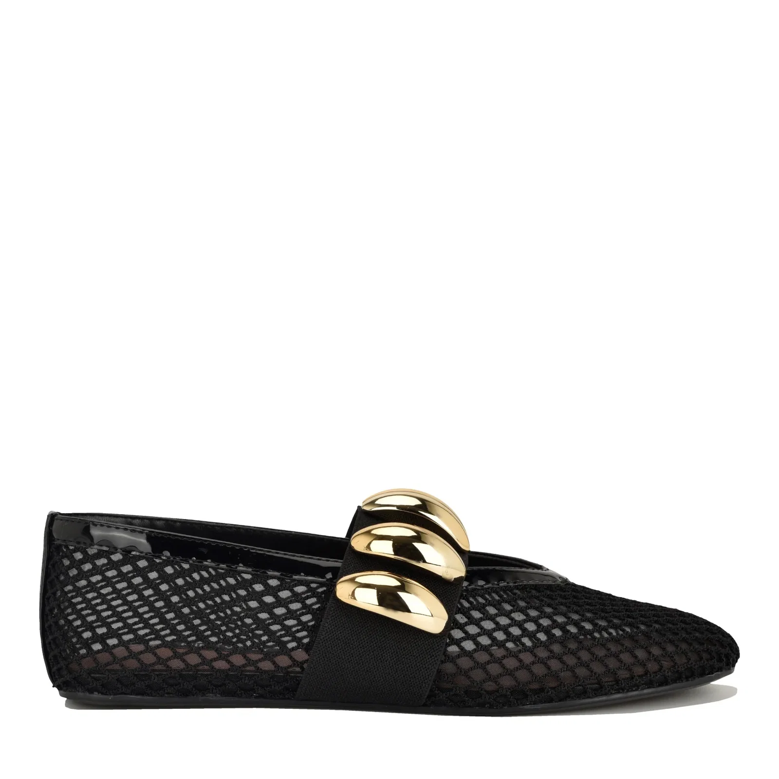 Image of Dorra Mesh Mary Jane Ballet Flats