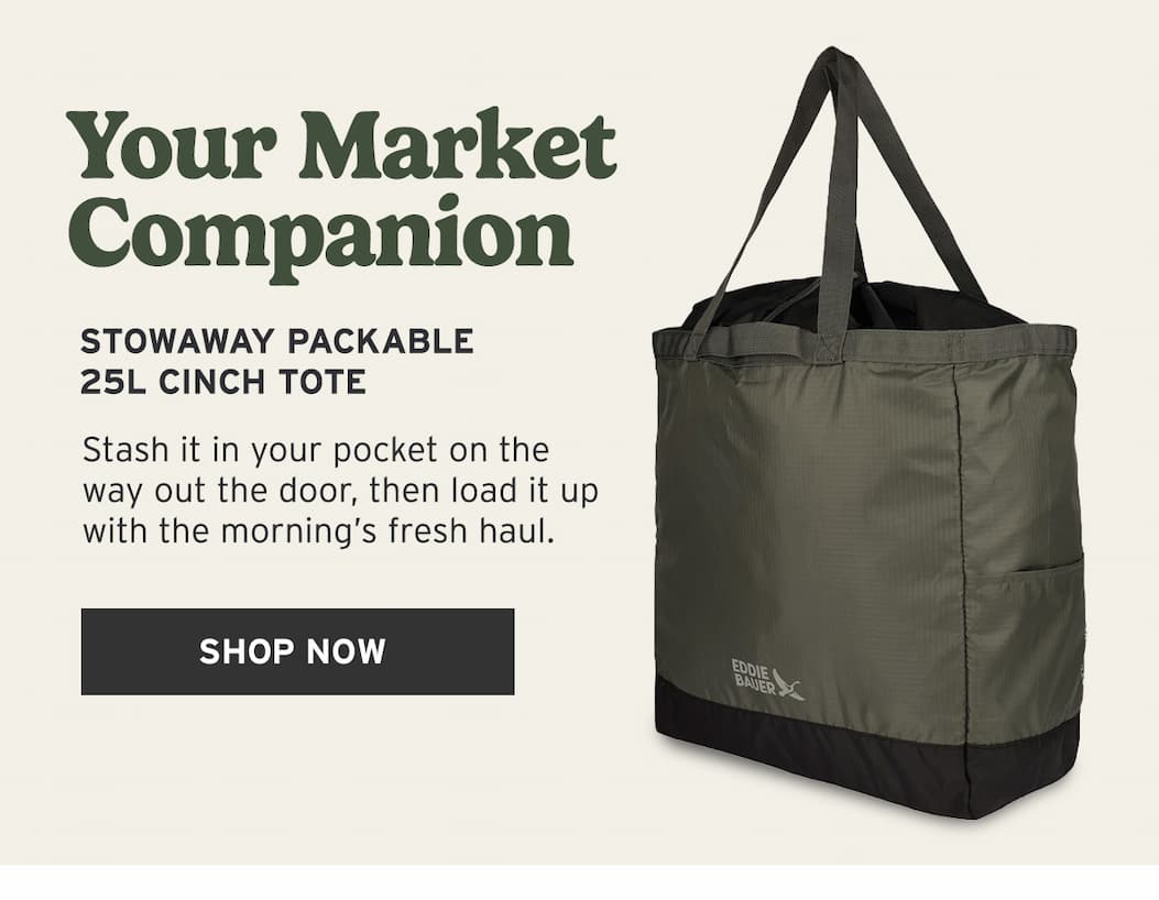 Stowaway Packable 25L Cinch Tote