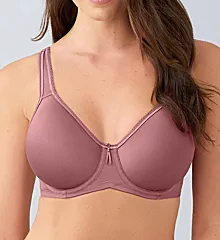 Basic Beauty Underwire Spacer T-shirt Bra Rose Brown 36D