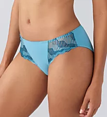 La Femme Bikini Panty Adriatic Blue L