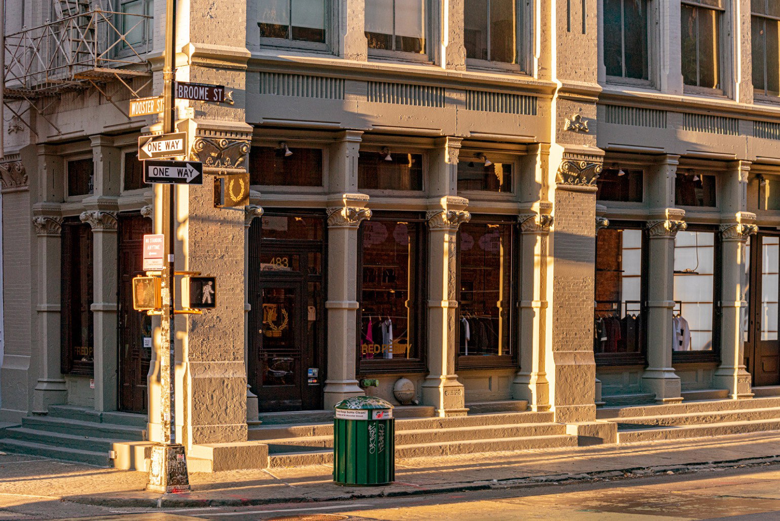 Fred Perry Broome Street New York store closure