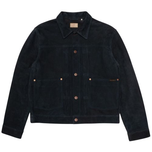 Nudie Jeans Dante II Suede Jacket - Navy