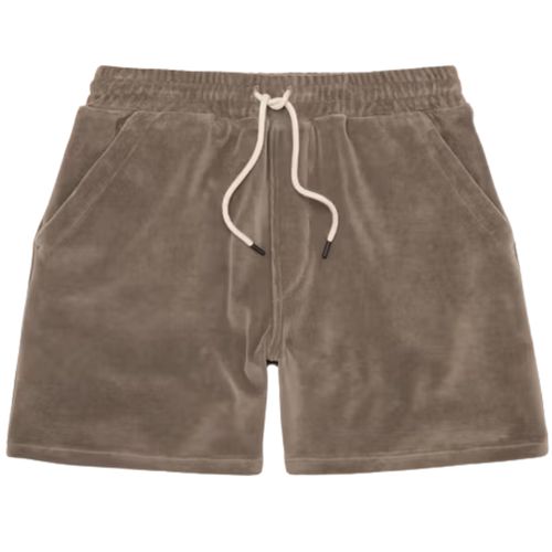 OAS Company Velour Shorts - Morel