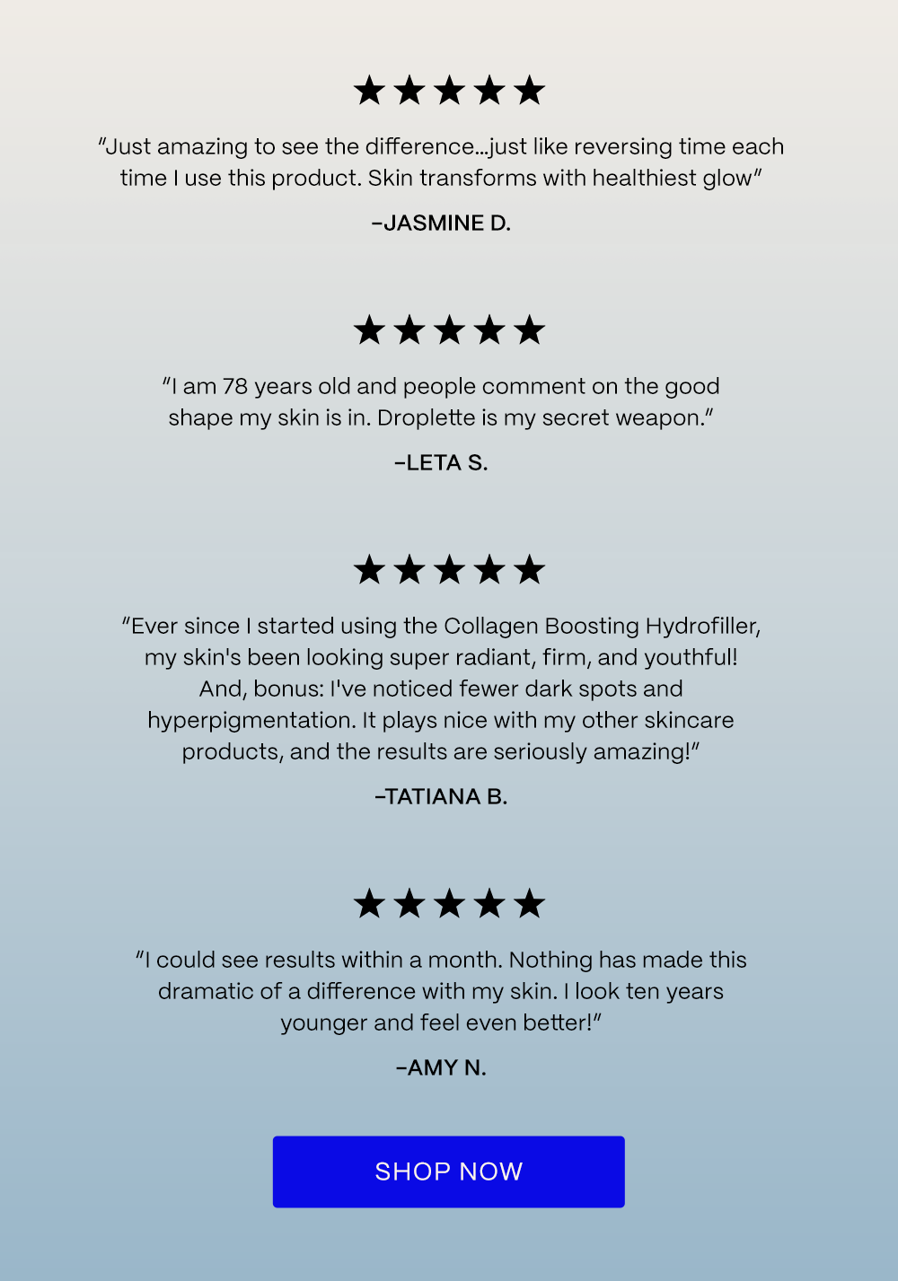 The Results Speak for Themselves | Brighter, plumper skin after 1 month - Shop Now