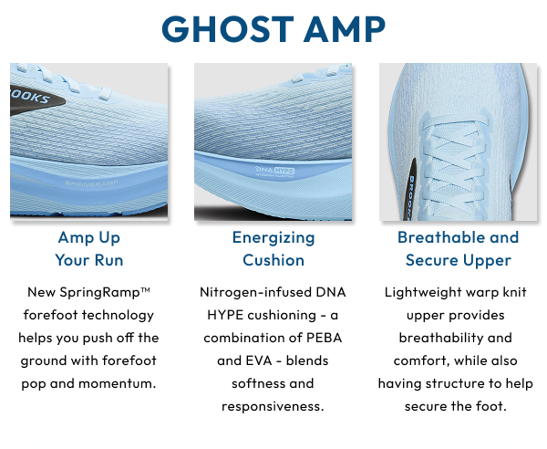 Brooks Ghost Amp 