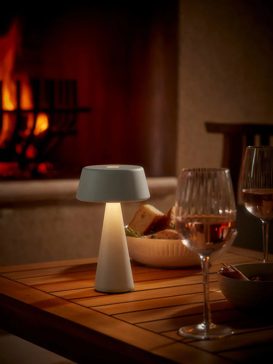 Alden Table Lamp - White
