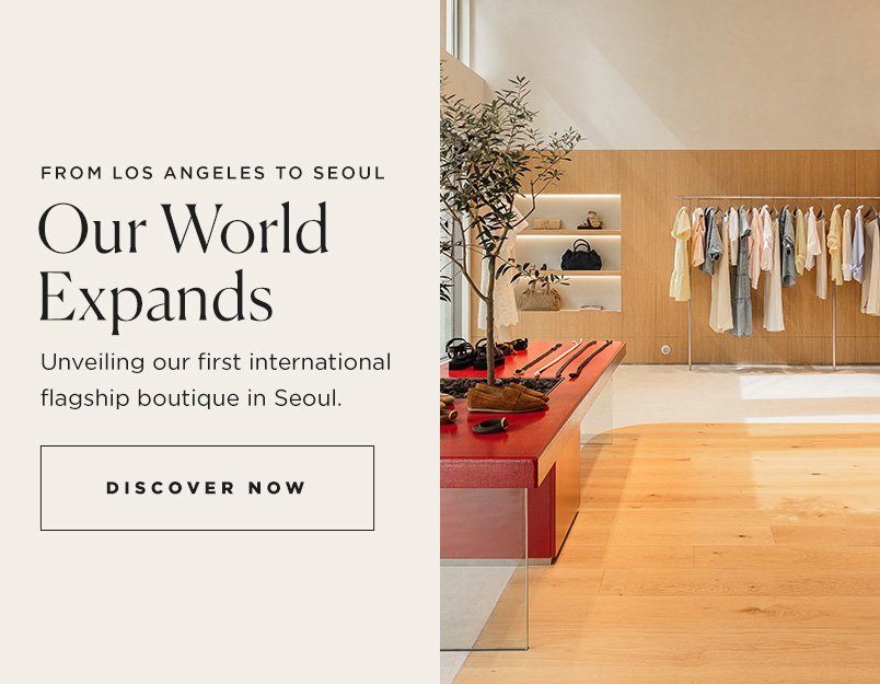 Our first international boutique is now open.