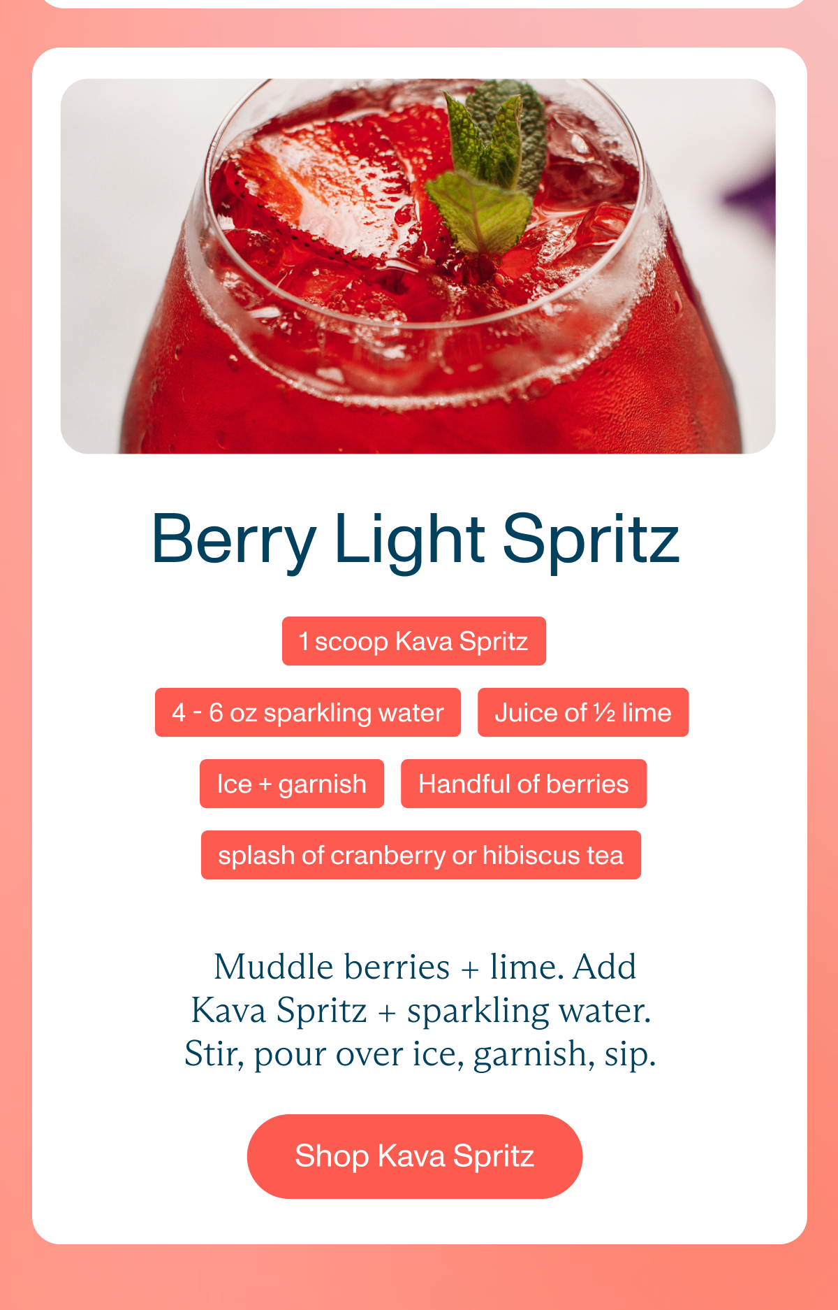 Shop Kava Spritz