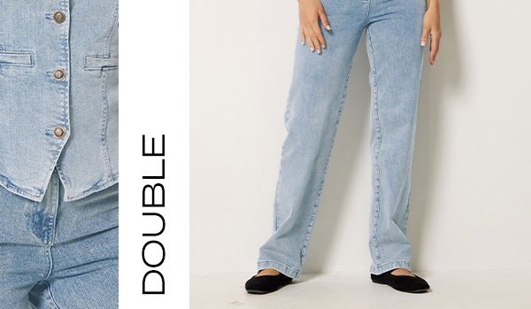 DOUBLE DENIM