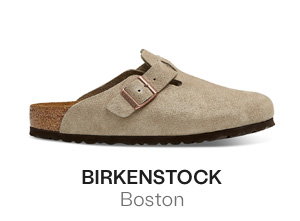 Birkenstock Women's Boston Clogs in Taupe