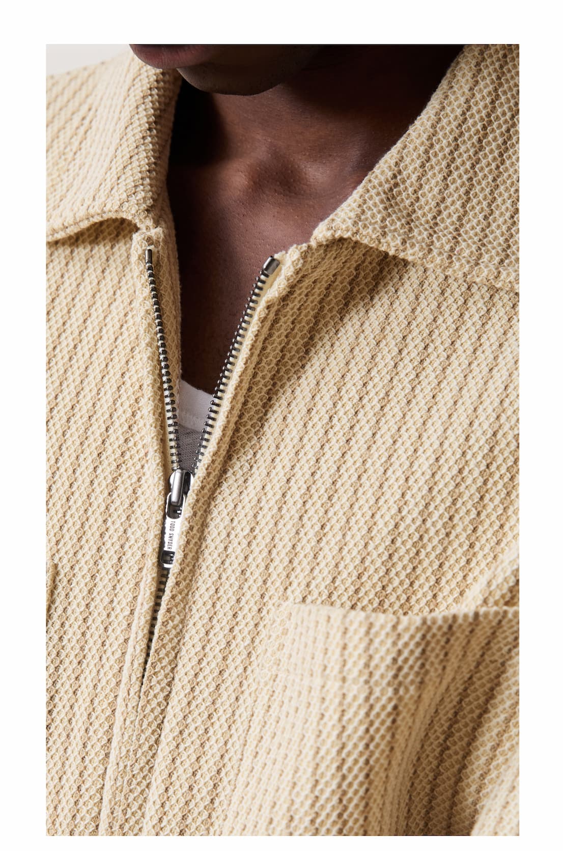 Dune Zip-Up Polo