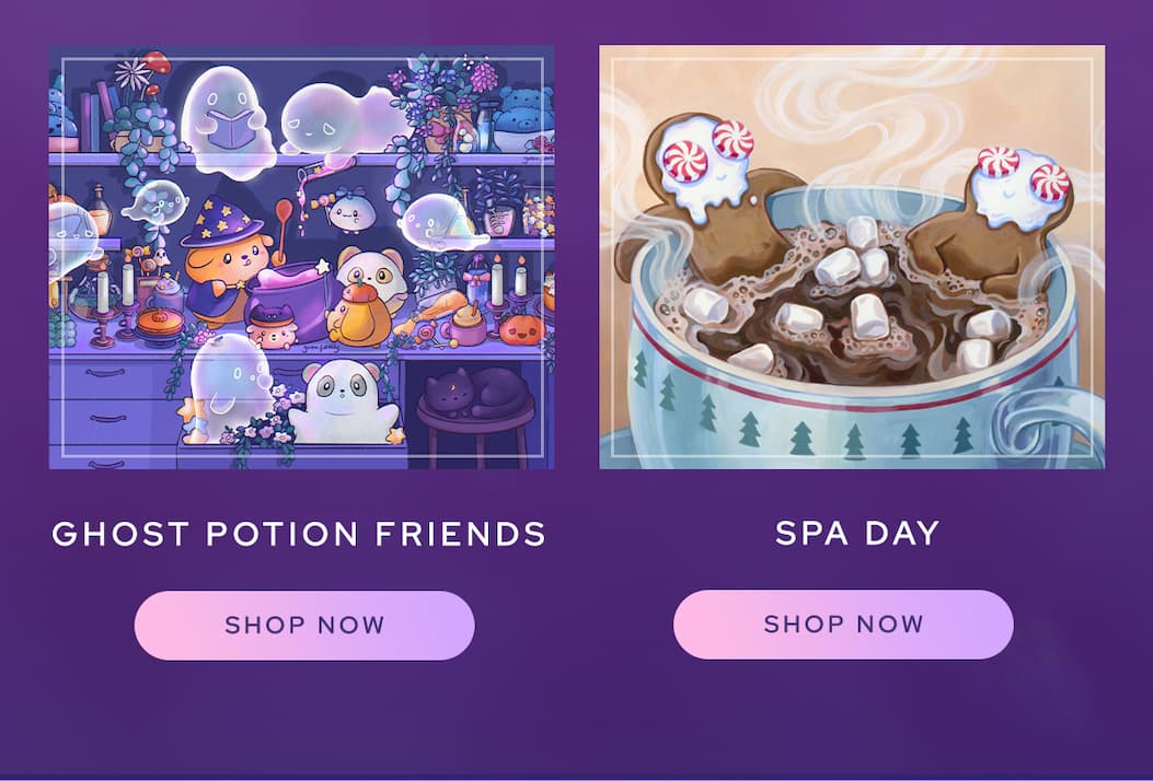 Ghost Potion Friends| Spa Day