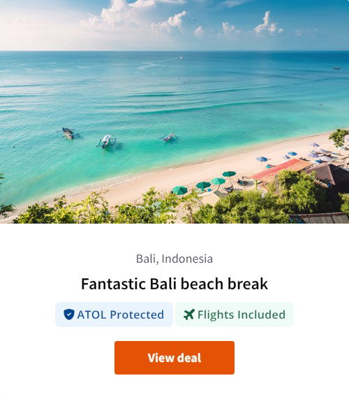 Fantastic Bali beach break