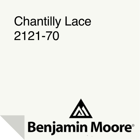 Benjamin Moore Chantilly Lace