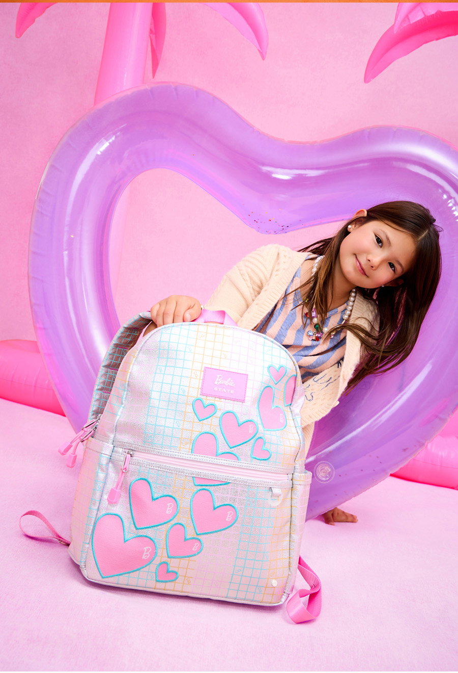 SHOP KANE BARBIE GRID HEARTS