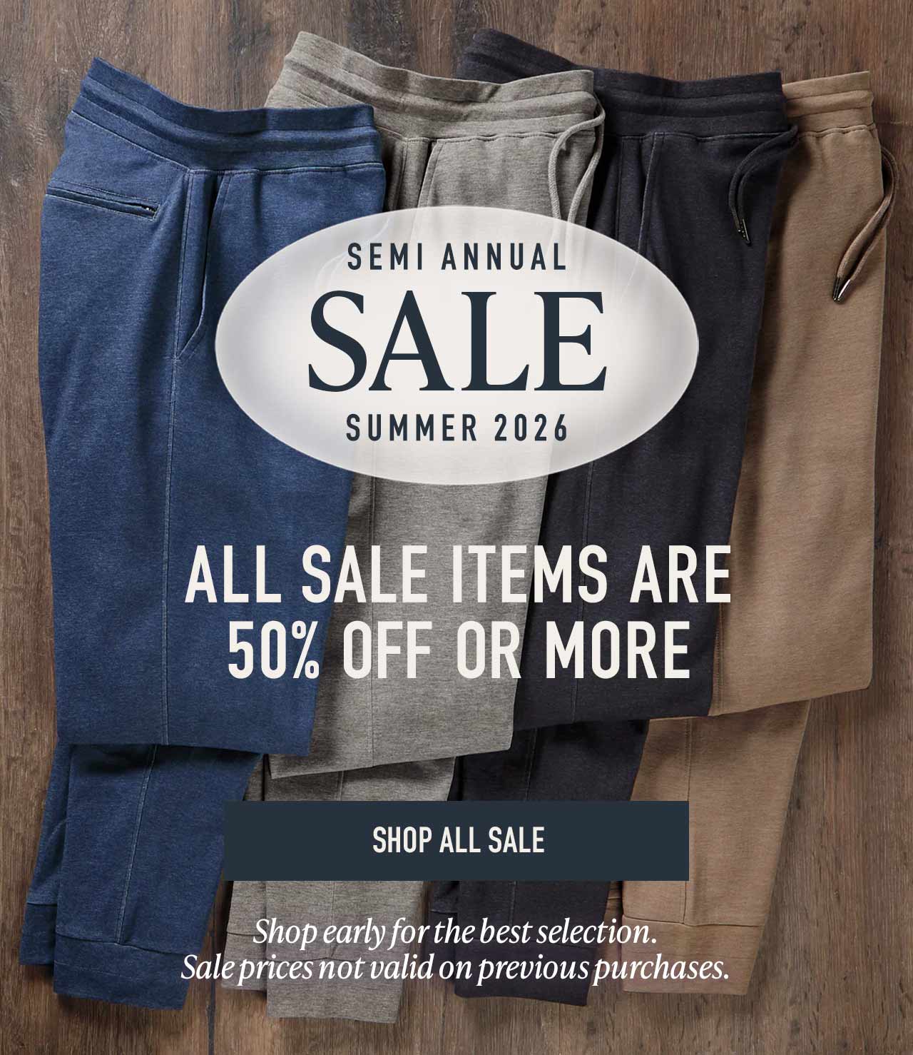 More styles now 50% off or more — Summer Sale at Westport Big & Tall.