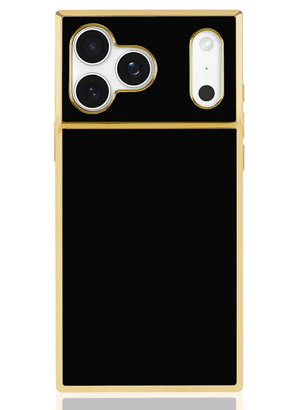 Image of Elite Collection - SQUARE® Gilded Onyx iPhone Case