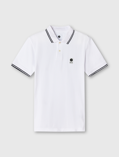 White rayner polo shirt