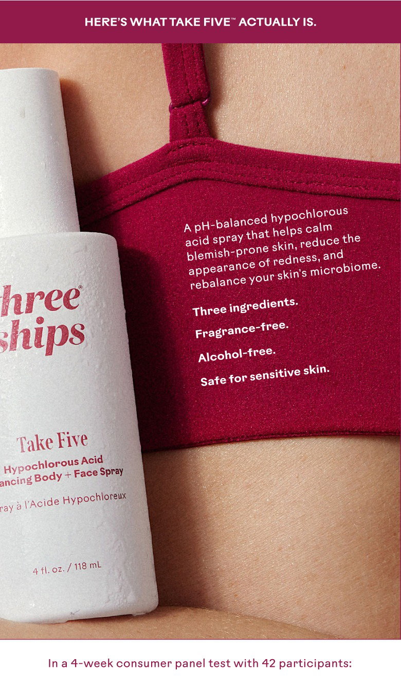 What Take Five™ actually is