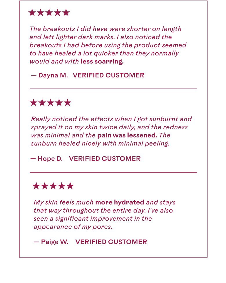 What customers are saying about Take Five™