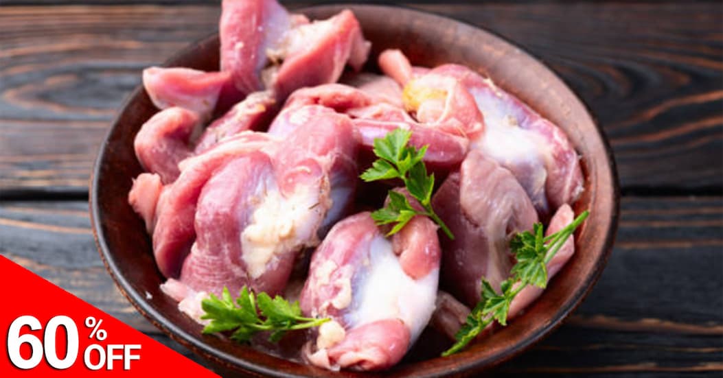 60% OFF Pastured Chicken Gizzards