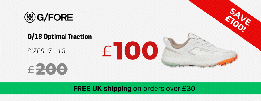 G/Fore Mens G/18 Waterproof Optimal Traction Comfy Golf Shoes