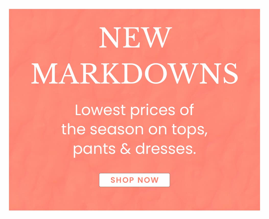 new markdowns