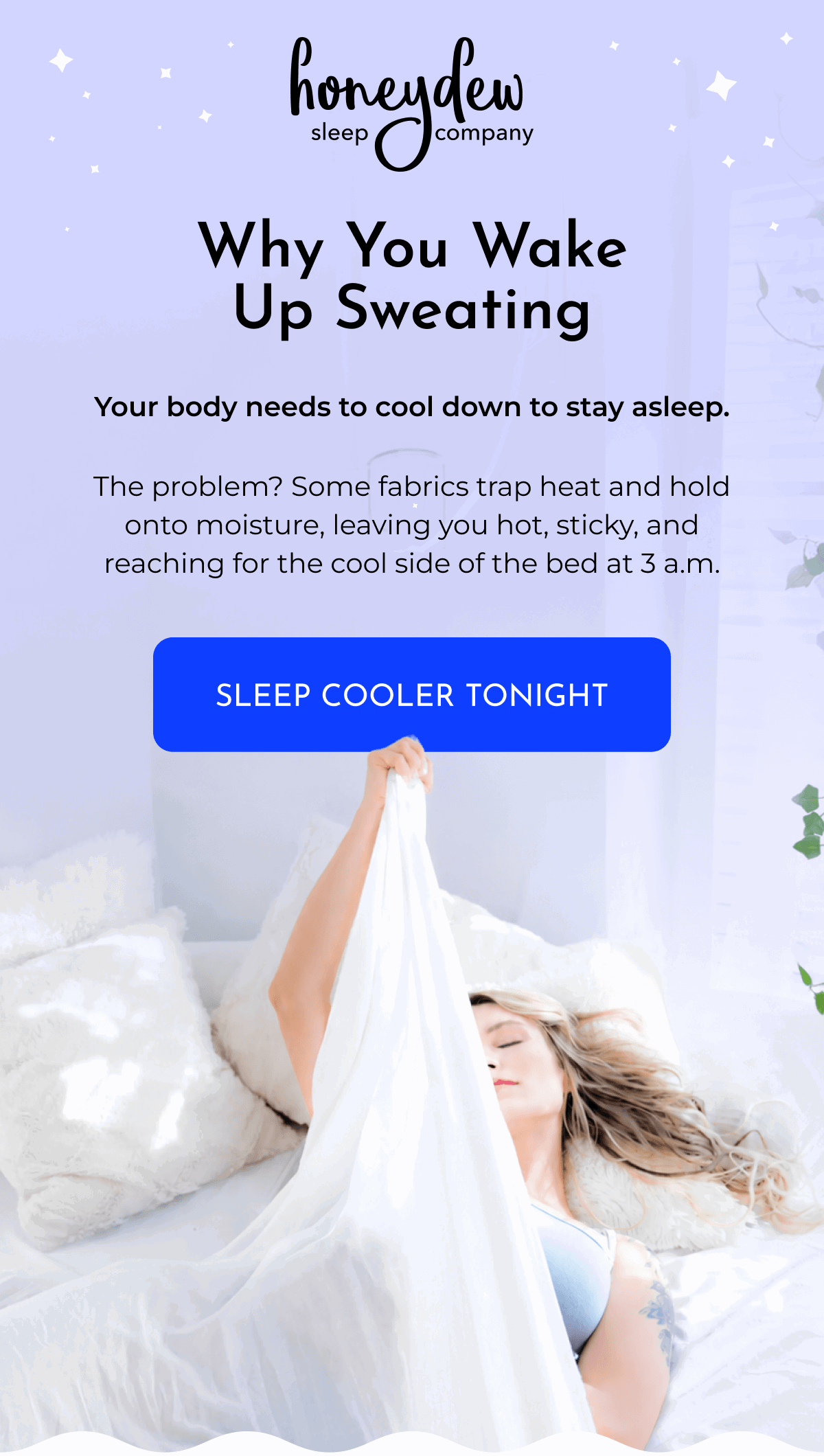 Why You Wake Up Sweating