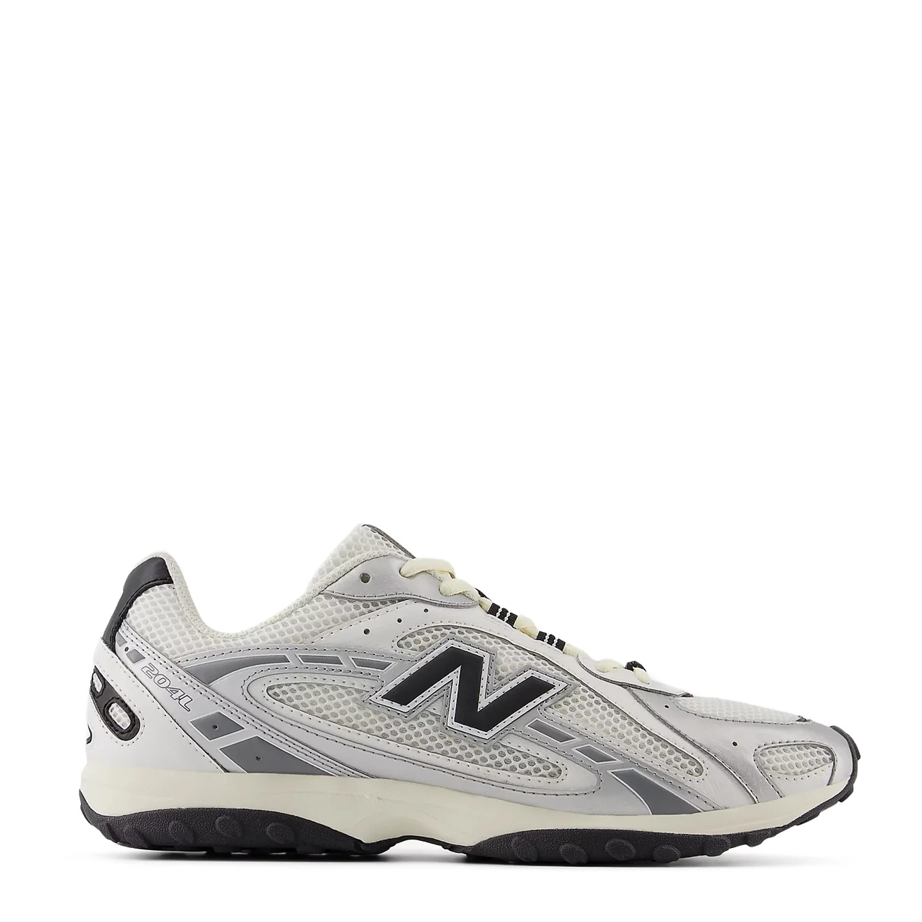 Image of New Balance 204L Shoes Silver Metallic / Black SWD
