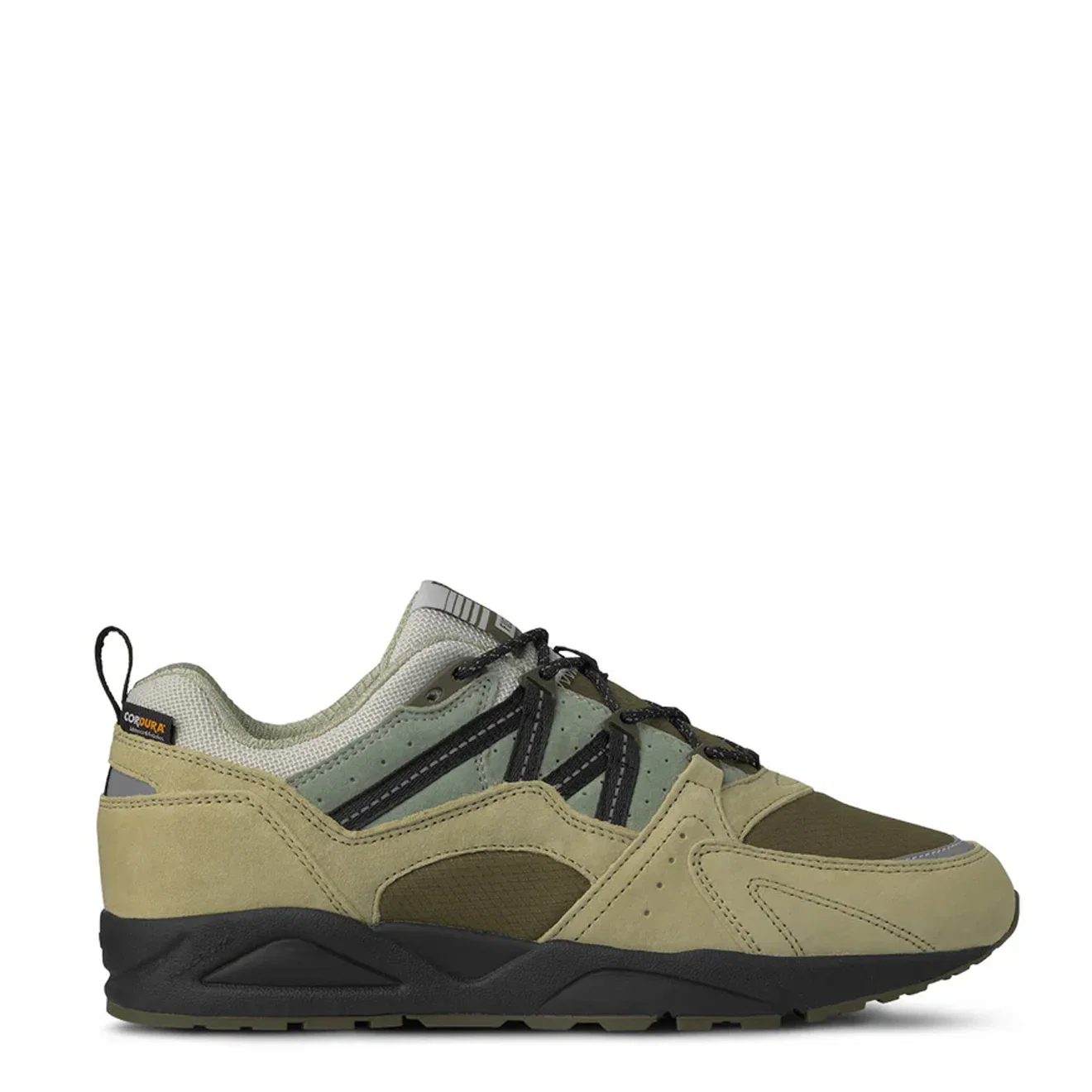 Image of Karhu Fusion 2.0 Trainer Pale Olive Green / Jet Black