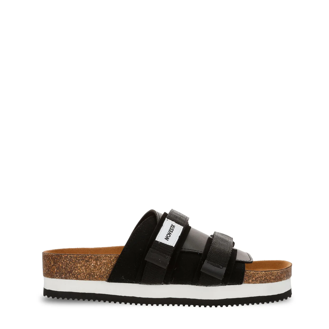 Image of Novesta Womens Partisan Sandal Black