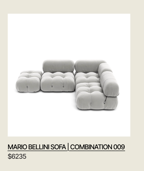 Mario Bellini Sofa | Combination 009