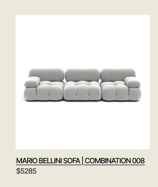Mario Bellini Sofa | Combination 008