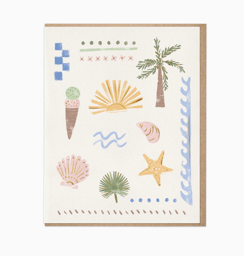 BEACH DAYS BIRTHDAY CARD