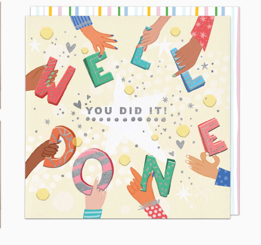 HANDS WELL DONE CARD