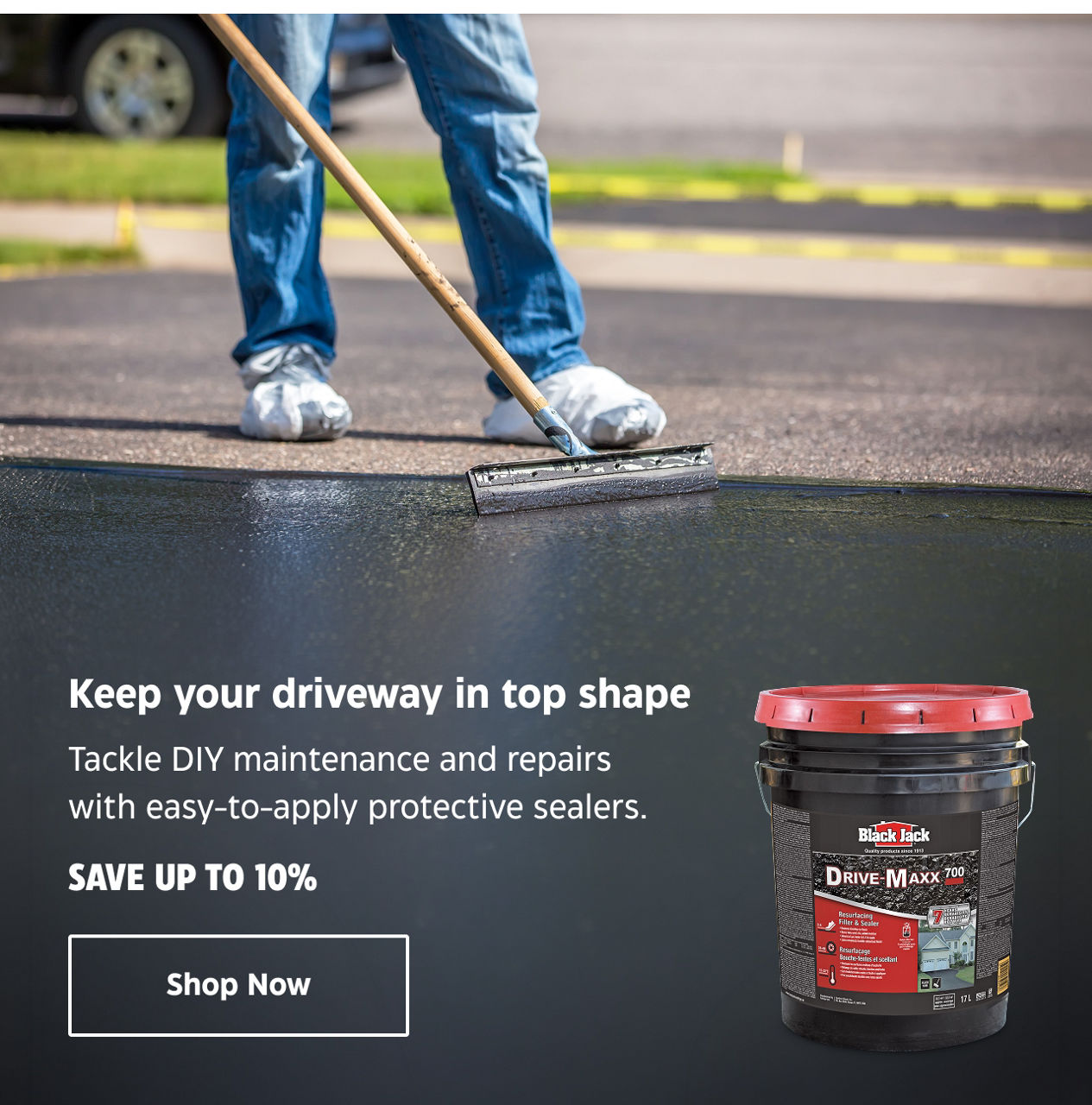 Tackle DIY driveway maintenance and repairs with protective sealers. Save up to 10%. Shop Now.