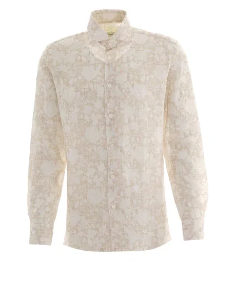 Camicia in misto lino