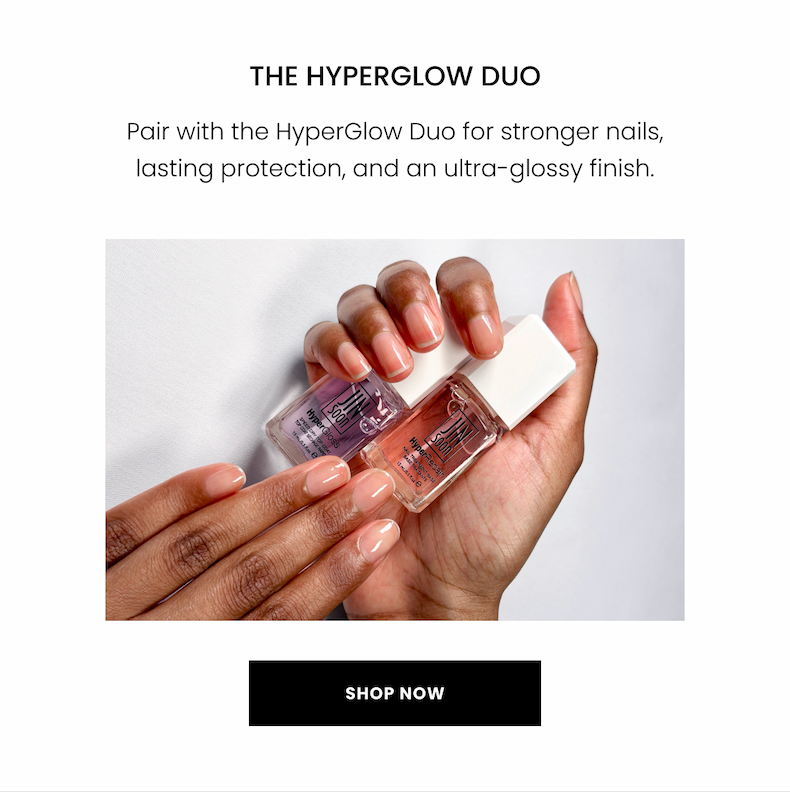 Two nail treatment bottles