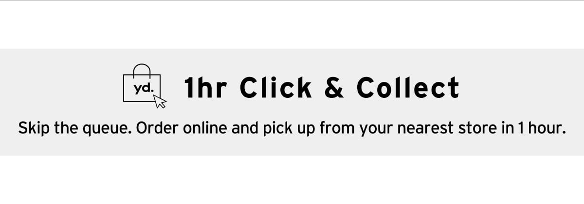 Shop online and get it instore