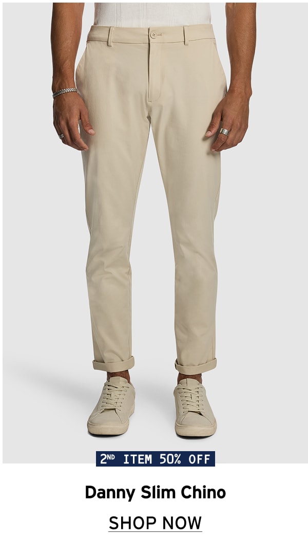 Shop our Danny Slim Chino