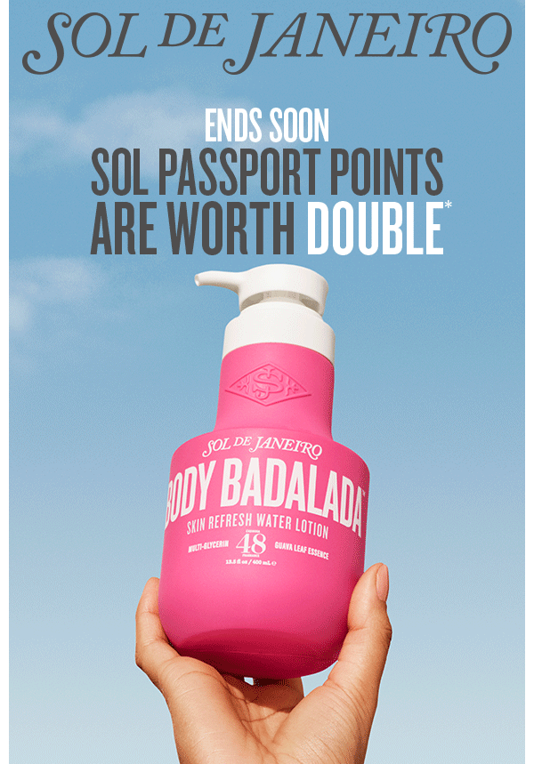 SOL PASSPORT POINTS ARE WORTH DOUBLE* 